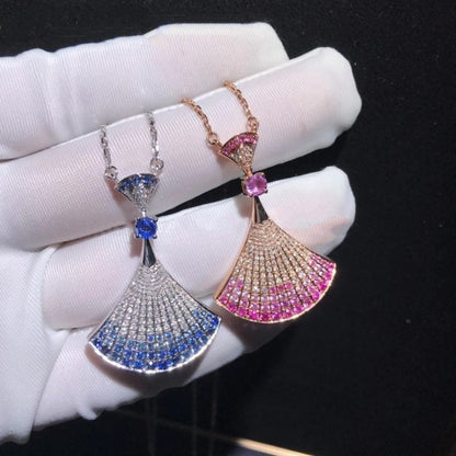 [Solara Jewelry]DREAM NECKLACE AGATE SILVER DIAMOND
