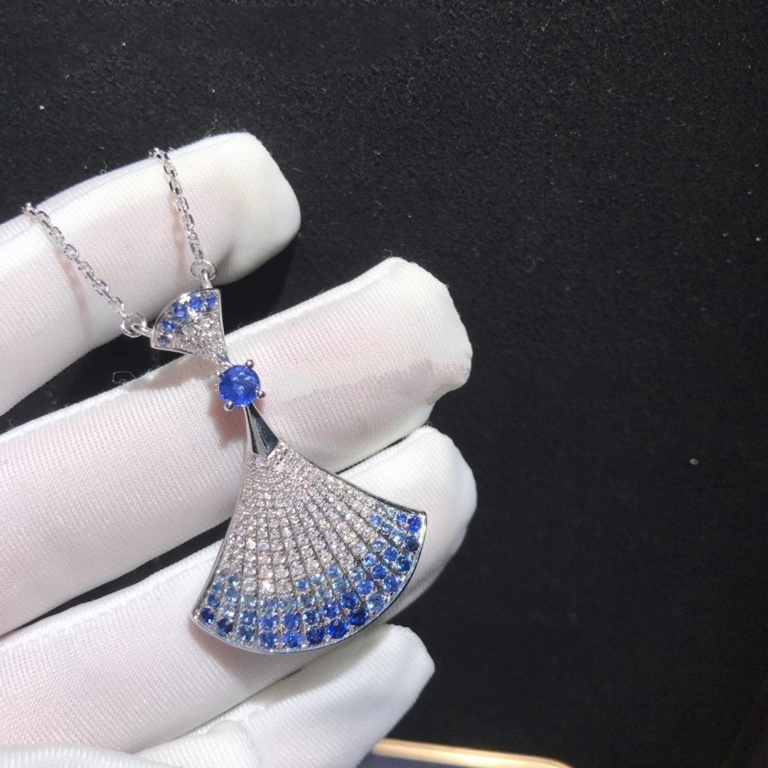 [Solara Jewelry]DREAM NECKLACE AGATE SILVER DIAMOND