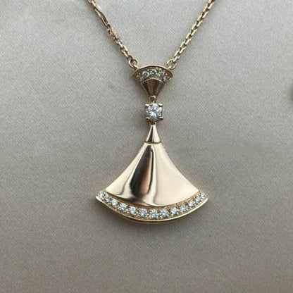 [Solara Jewelry]DREAM NECKLACE PINK GOLD DIAMOND