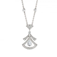 [Solara Jewelry]DREAM NECKLACE WHITE DIAMOND SILVER