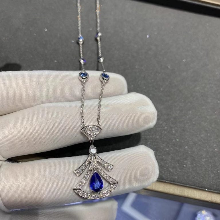 [Solara Jewelry]DREAM NECKLACE AGATE DIAMOND SILVER
