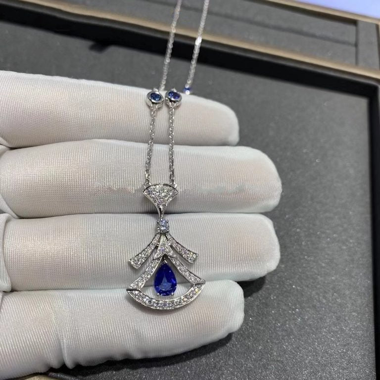 [Solara Jewelry]DREAM NECKLACE AGATE DIAMOND SILVER