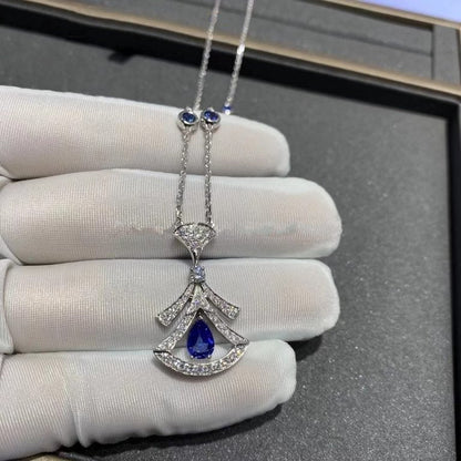 [Solara Jewelry]DREAM NECKLACE AGATE DIAMOND SILVER