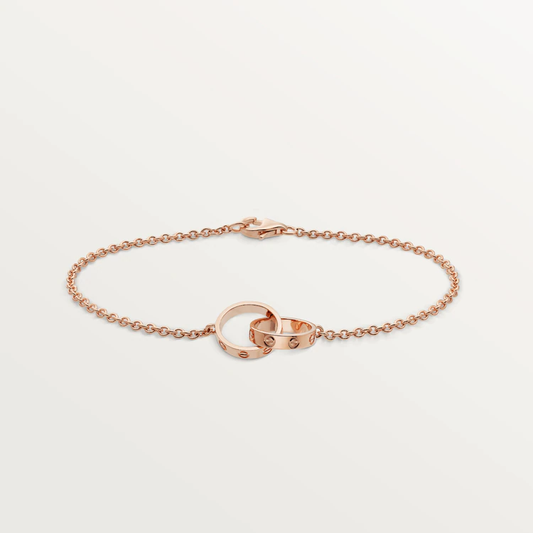 [Solara Jewelry]LOVE BRACELET DOUBLE RING