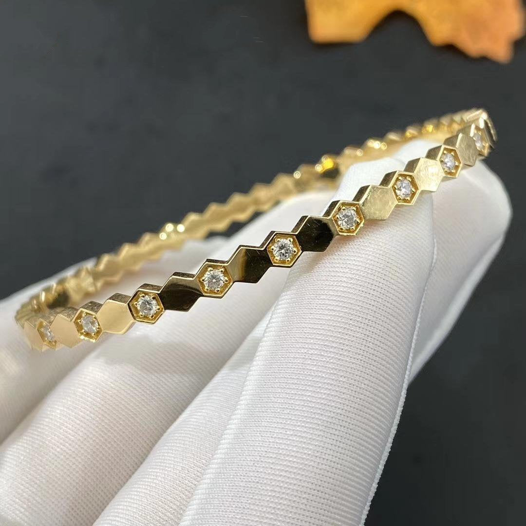 [Solara Jewelry]BEE LOVE GOLD DIAMOND BRACELET