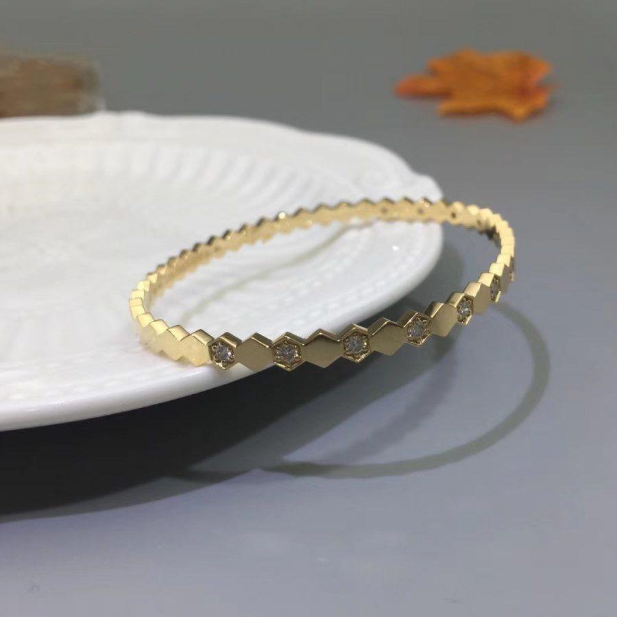 [Solara Jewelry]BEE LOVE GOLD DIAMOND BRACELET