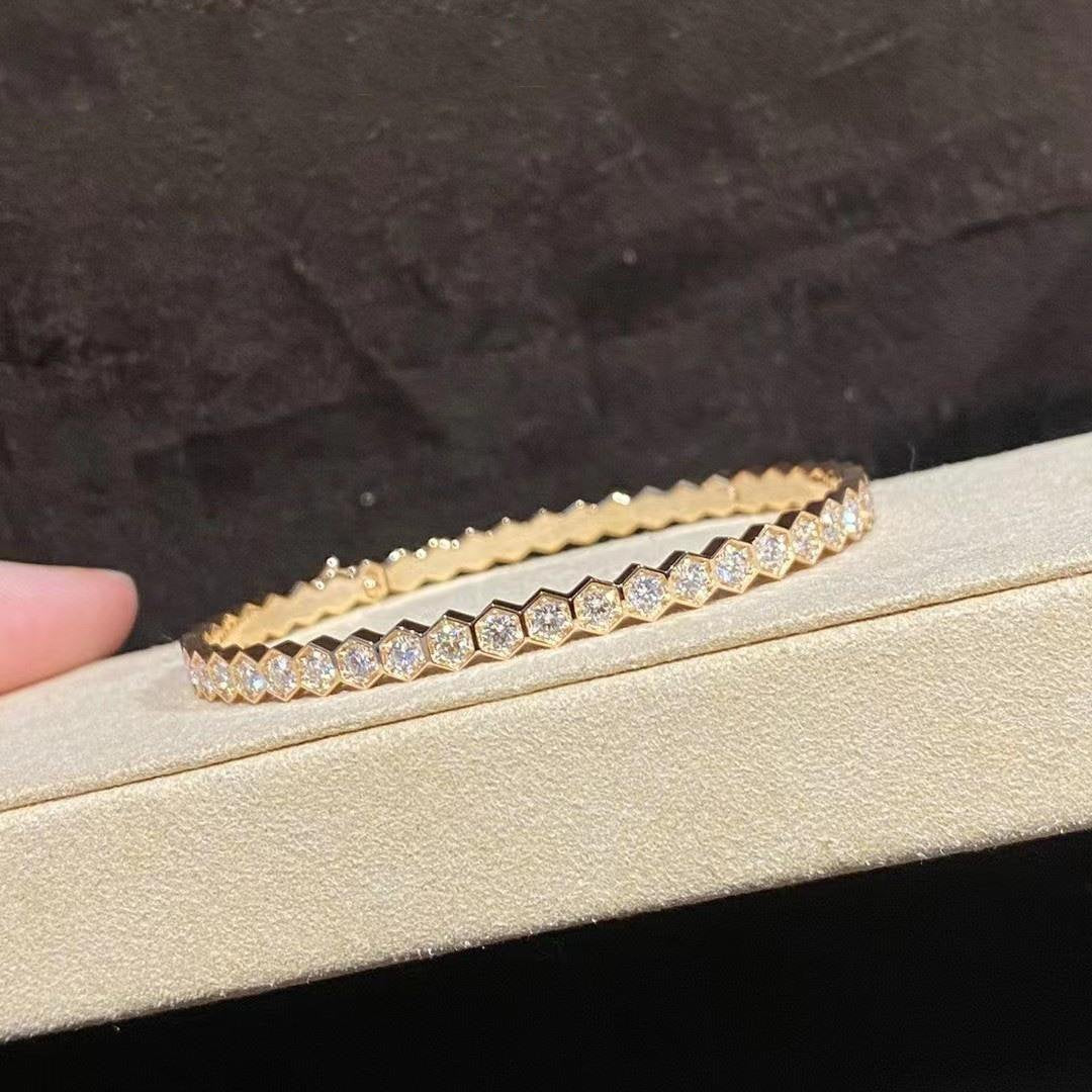 [Solara Jewelry]BEE LOVE GOLD BRACELET FULL DIAMOND