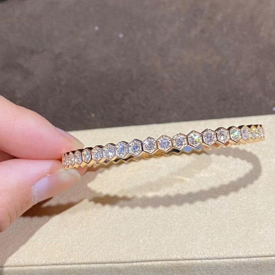 [Solara Jewelry]BEE LOVE GOLD BRACELET FULL DIAMOND