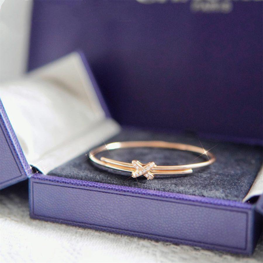 [Solara Jewelry]JEUX DE BRACELET PINK GOLD DIAMONDS