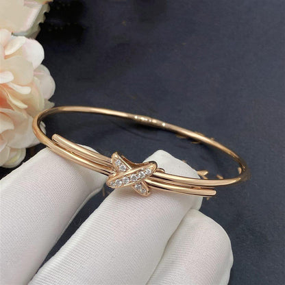 [Solara Jewelry]JEUX DE BRACELET PINK GOLD DIAMONDS