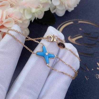 [Solara Jewelry]JEUX BRACELET TURQUOISE PINK GOLD 1 DIAMOND
