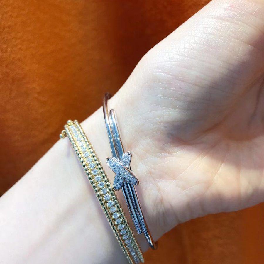 [Solara Jewelry]JEUX DE BRACELET SILVER DIAMONDS