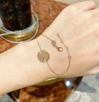 [Solara Jewelry]JEUX DE BRACELET MOP PINK GOLD DIAMONDS