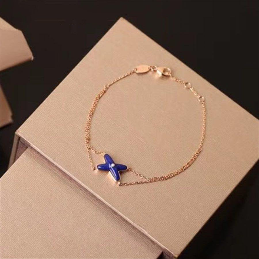 [Solara Jewelry]Hollow Design Four-Leaf Clover Flower Shape Ring