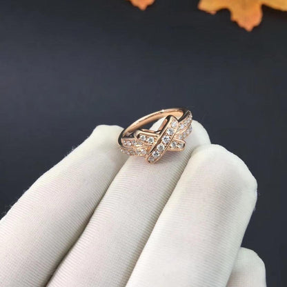 [Solara Jewelry]JEUX DE RING PINK GOLD DIAMOND
