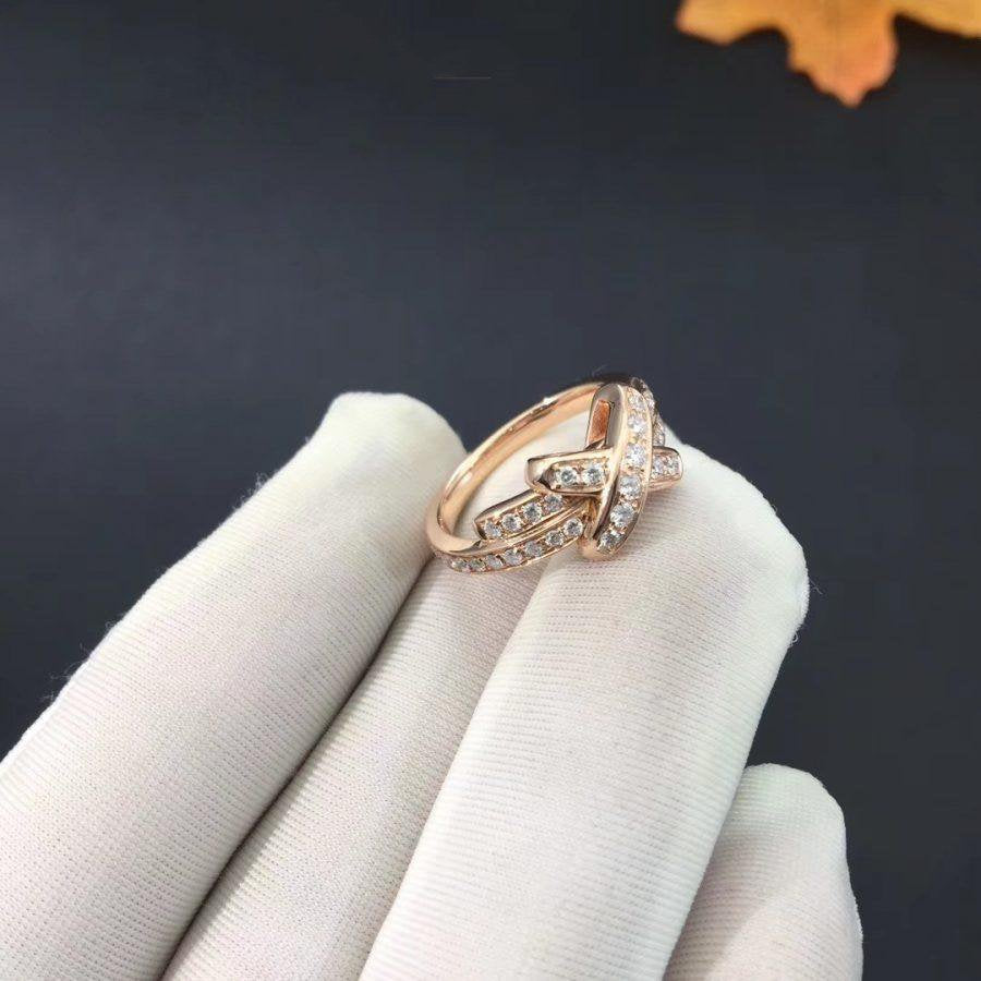 [Solara Jewelry]JEUX DE RING PINK GOLD DIAMOND