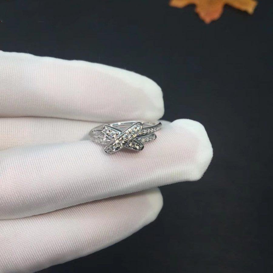 [Solara Jewelry]JEUX DE SILVER DIAMOND RING