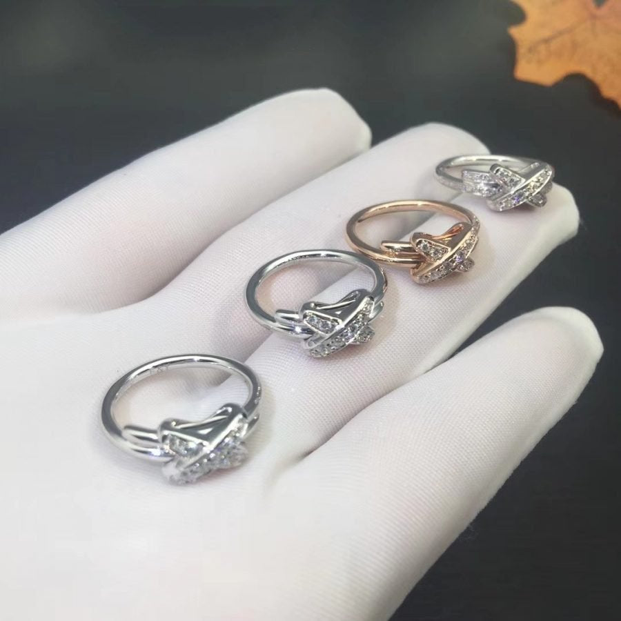 [Solara Jewelry]JEUX DE SILVER DIAMOND RING