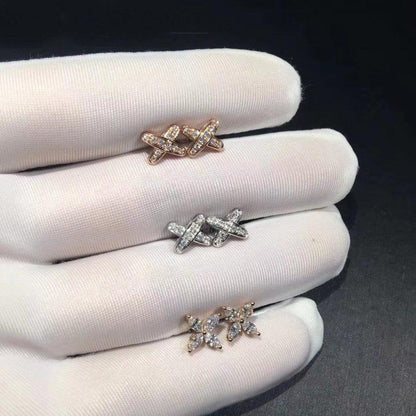 [Solara Jewelry]JEUX DE DIAMOND EARRINGS