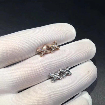 [Solara Jewelry]JEUX DE DIAMOND EARRINGS