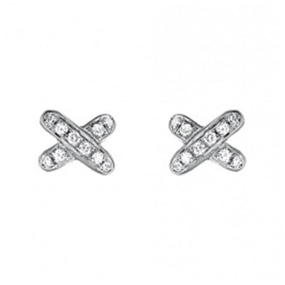 [Solara Jewelry]JEUX DE DIAMOND EARRINGS