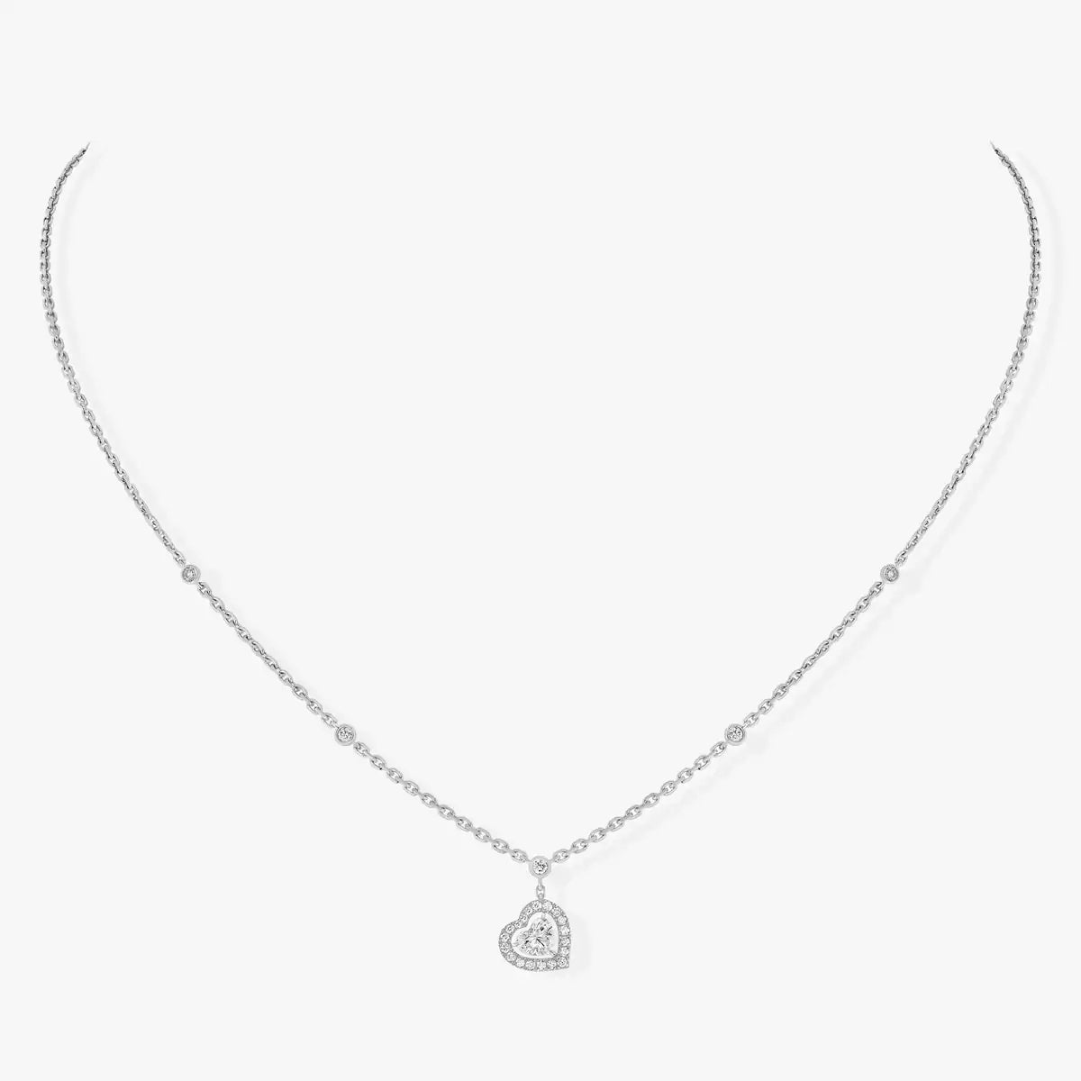 [Solara jewelry]Diamond Necklace Joy C_ur