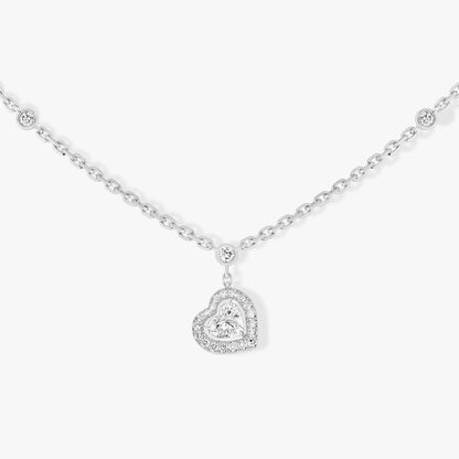 [Solara jewelry]JOY HEART DIAMOND NECKLACE