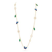 [Solara Jewelry] 26 NEW CLOVER 15 MOTIFS LUCKY NECKLACE