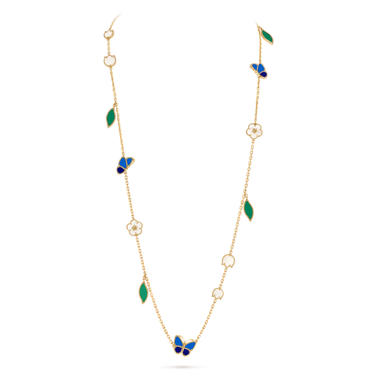 [Solara Jewelry] 26 NEW CLOVER 15 MOTIFS LUCKY NECKLACE