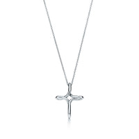 [Solara Jewelry]CROSS NECKLACE STERLING SILVER MATERIAL