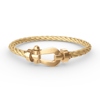 [Solara Jewelry]FORCE LARGE HORSESHOE NO DIAMOND BRACELET GOLD