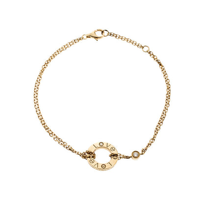 [Solara Jewelry]LOVE BRACELET 2 DIAMOND