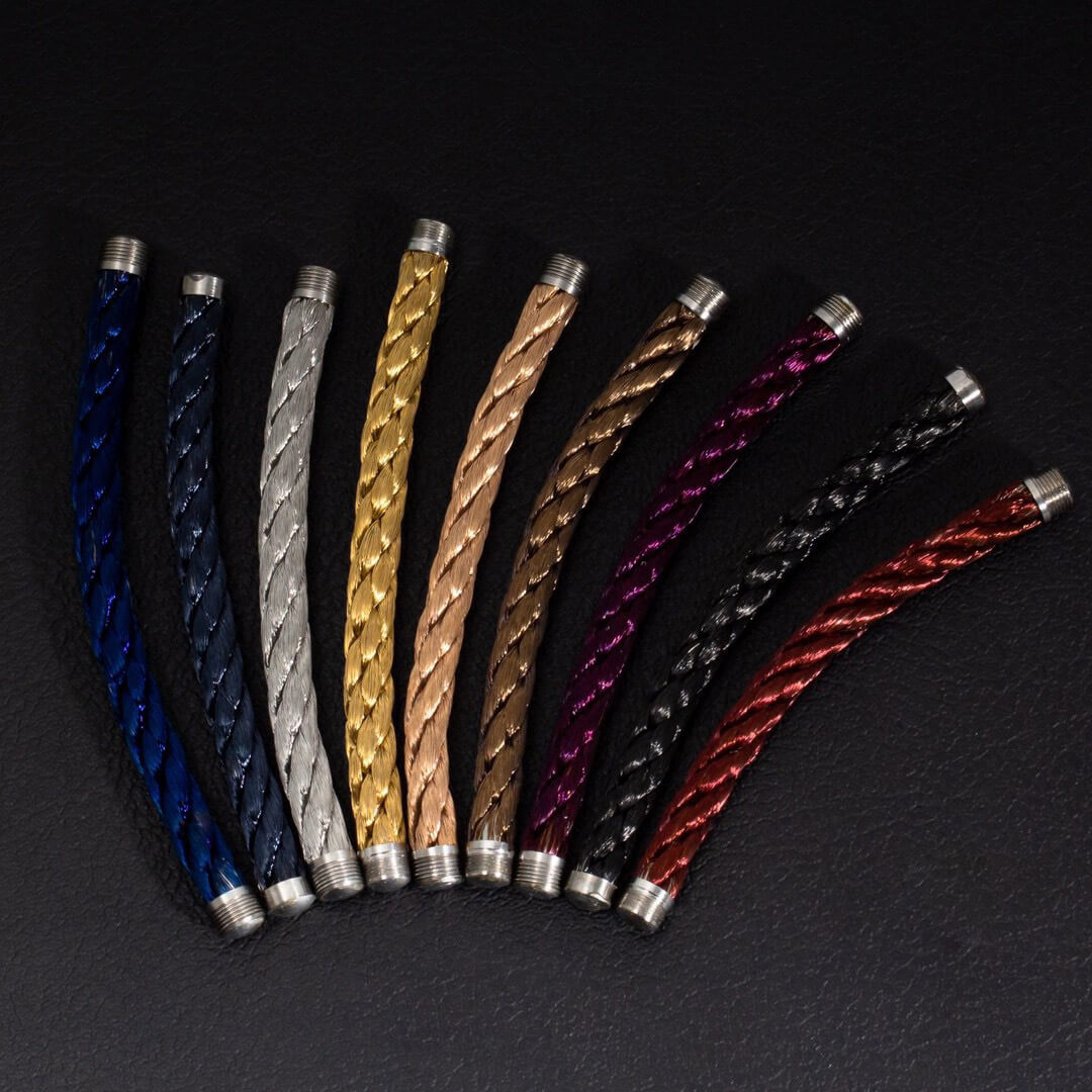 [Solara Jewelry]FORCE SERIES BRACELET CABLES 50 CHOICES (DIY SELECTION)