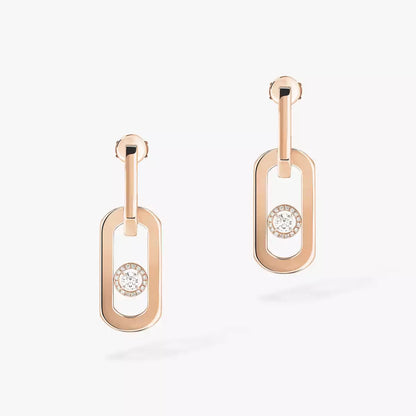 [Solara jewelry] So Move XL Diamond Hoop Earring