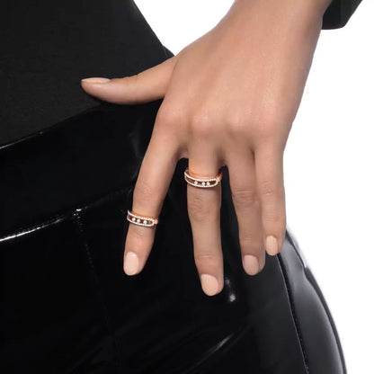 [Solara jewelry] Baby Move Gold Diamond Pave_ Ring