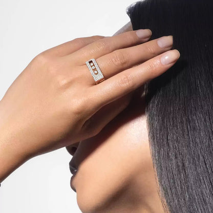 [Solara jewelry] Move Noa Diamond Pave_ Ring