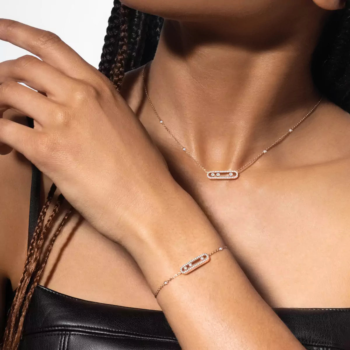 [Solara jewelry]Baby Move Necklace