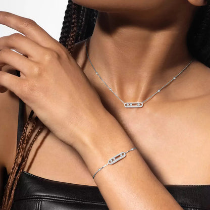 [Solara jewelry]Baby Move Necklace