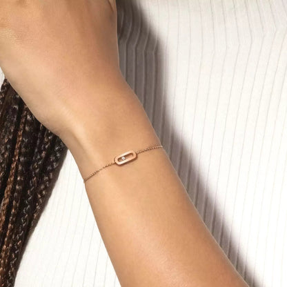 [Solara jewelry]Move Uno Diamond Bracelet
