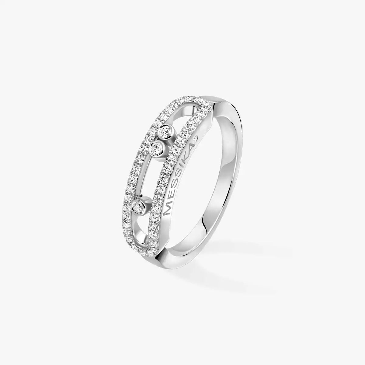[Solara jewelry] Baby Move Gold Diamond Pave_ Ring