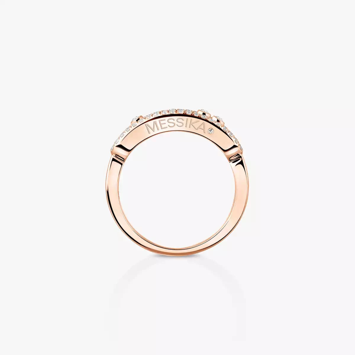 [Solara jewelry] Baby Move Gold Diamond Pave_ Ring