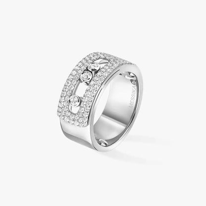 [Solara jewelry] Move Noa Diamond Pave_ Ring