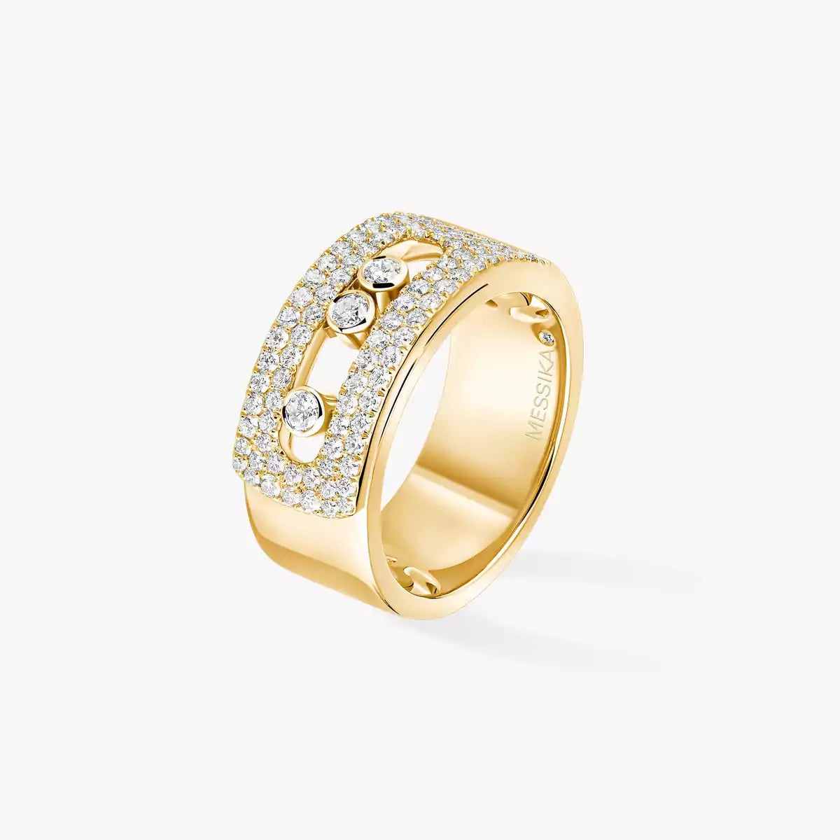 [Solara jewelry] Move Noa Diamond Pave_ Ring