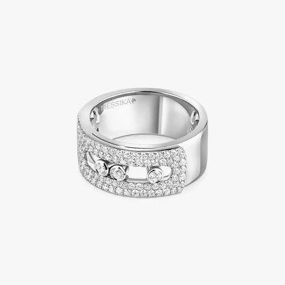 [Solara jewelry] Move Noa Diamond Pave_ Ring