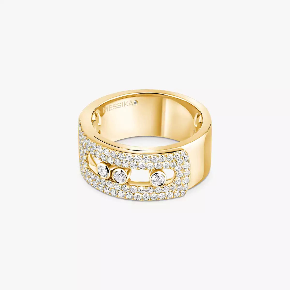 [Solara jewelry] Move Noa Diamond Pave_ Ring