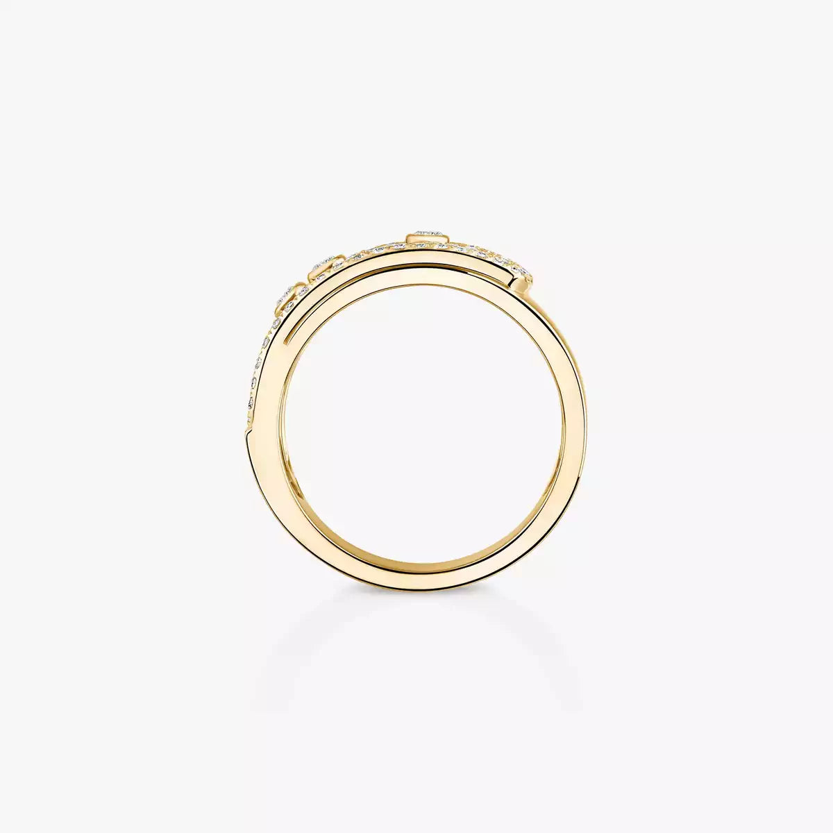 [Solara jewelry] Move Noa Diamond Pave_ Ring