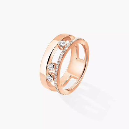 [Solara jewelry]Move Romane Diamond Ring