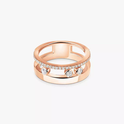 [Solara jewelry]Move Romane Diamond Ring