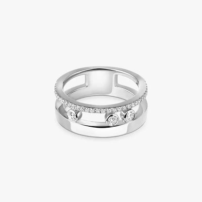 [Solara jewelry]Move Romane Diamond Ring