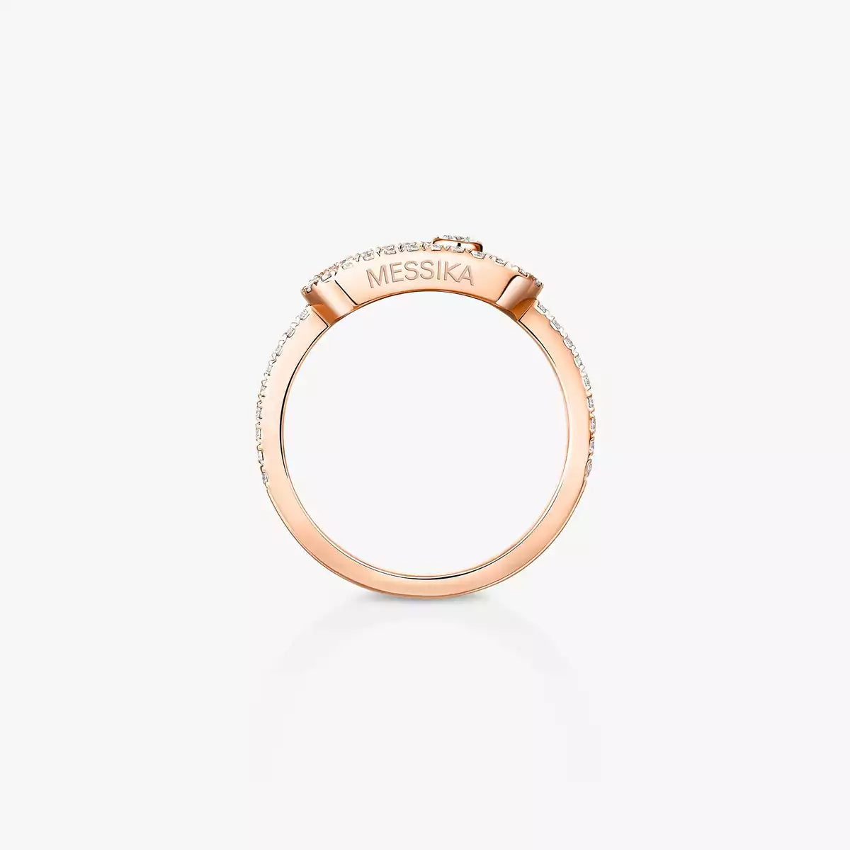 [Solara jewelry]Move Uno Diamond Ring in Gold